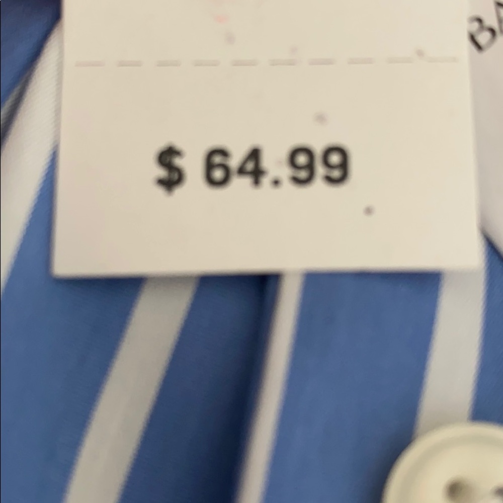 Striped Button down - Picture 3 of 3